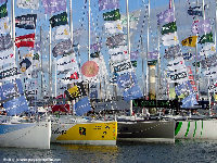 Solitaire Afflelou - Le Figaro 2006  à Cherbourg-Octeville / photo : Eric Le Dû